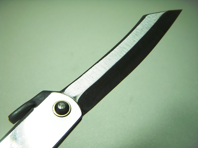 Higonokami Silver Carbon Blade